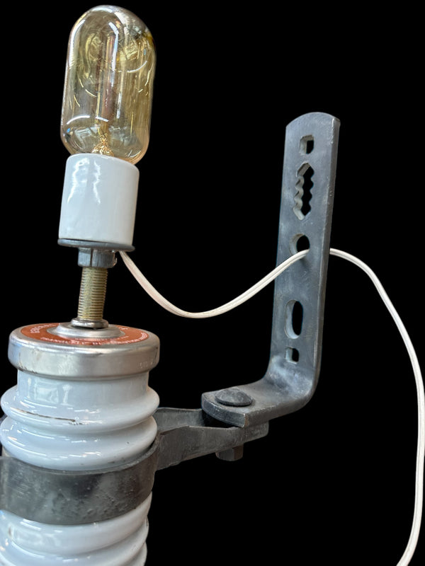 Repurposed GE Electrical Insulator Wall Sconce GA20031