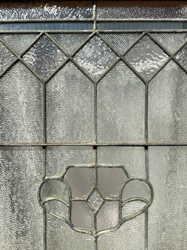 Stained & Textured Glass Window Pair GA20054