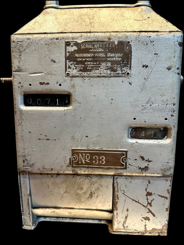 Vintage Johnson Co. Coin-Operated Fare Box GA20057