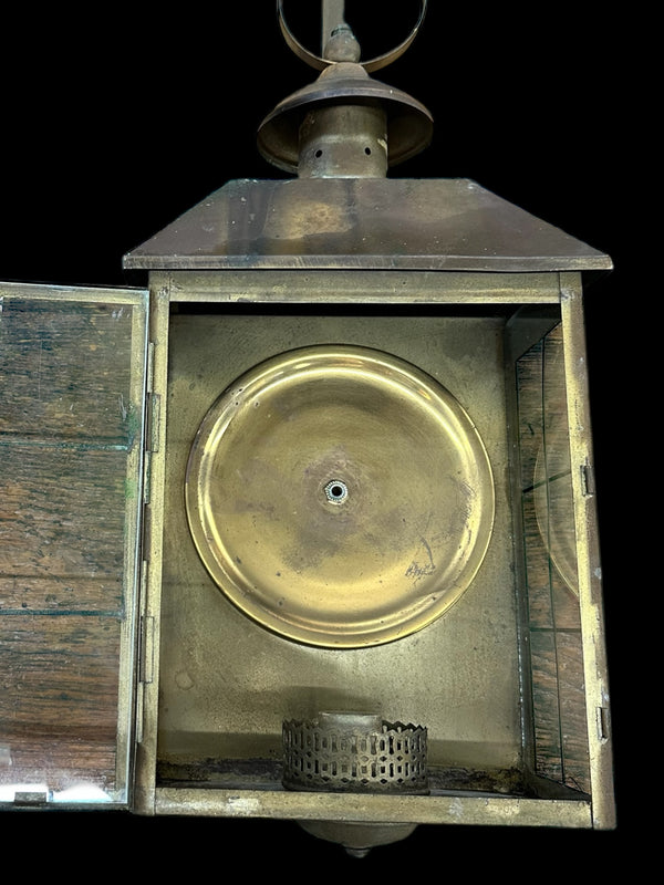 Brass Lantern Lamp GA20059