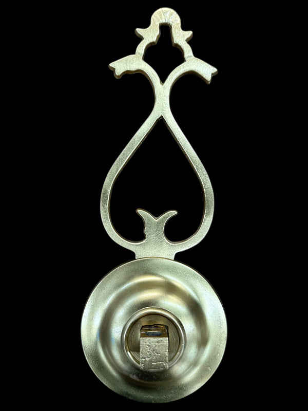 Brass Candle Wall Sconce Pair GA20074