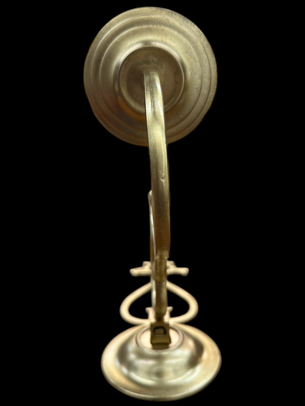 Brass Candle Wall Sconce Pair GA20074