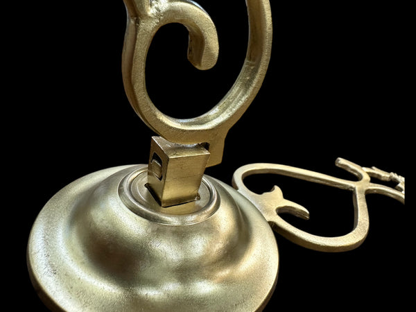 Brass Candle Wall Sconce Pair GA20074