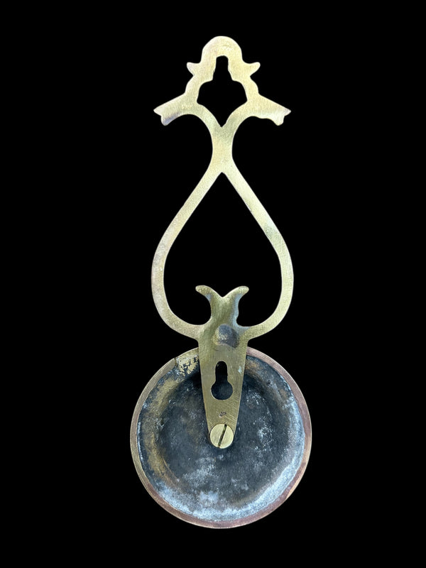 Brass Candle Wall Sconce Pair GA20074