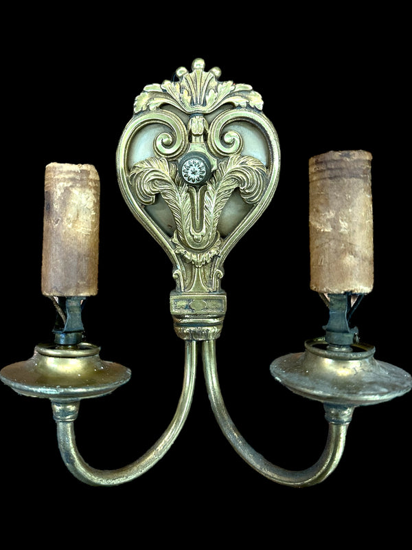 Brass Wall Sconce Set GA20077