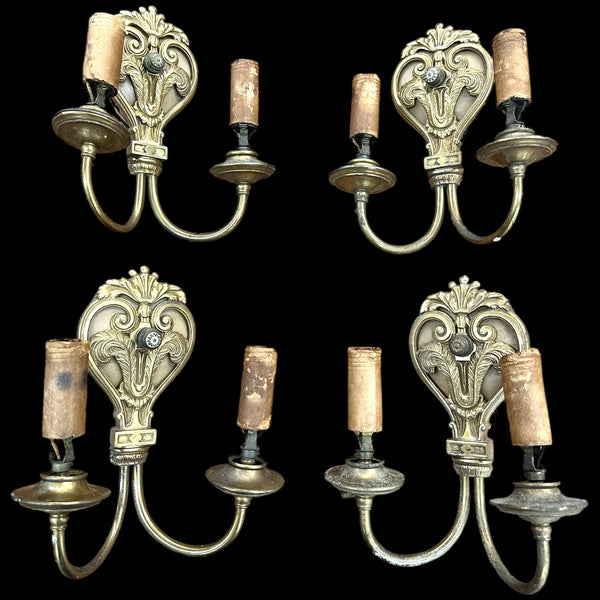 Brass Wall Sconce Set GA20077