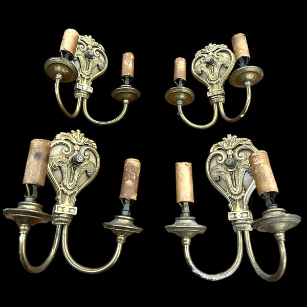 Brass Wall Sconce Set GA20077