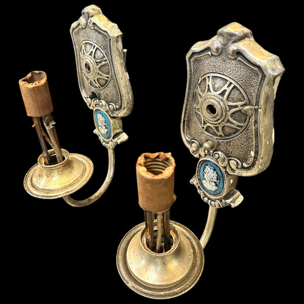 Brass Wall Sconce Pair GA20078