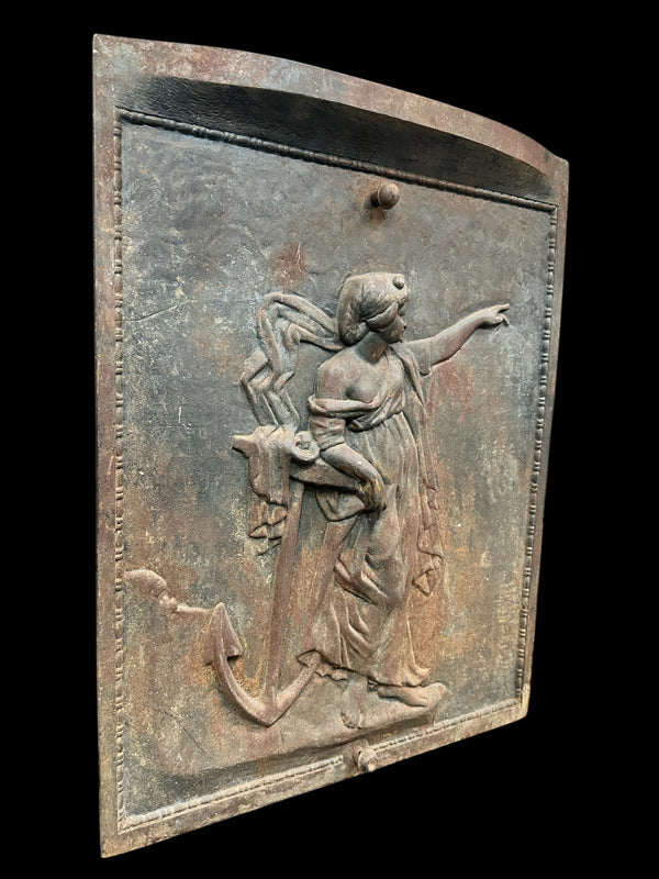 Antique Iron Fireplace Summer Cover GA20083