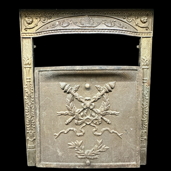 Antique Fireplace Summer Cover & Surround 2Pc Set GA20084