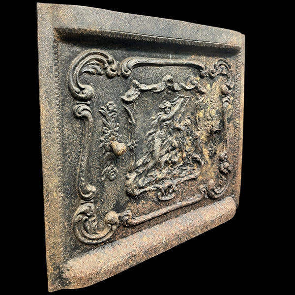 Antique Iron Fireplace Summer Cover GA20087