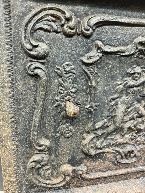Antique Iron Fireplace Summer Cover GA20087