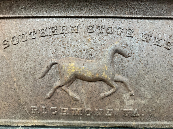 Southern Stove Works Cast Iron Box Heater Side Panel GA20088