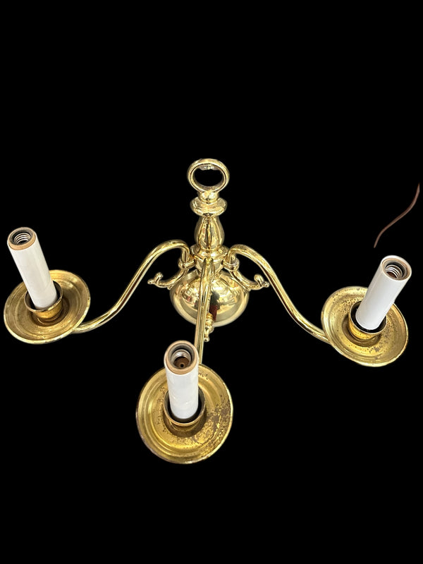 3-Arm Solid Brass Wall Sconce Set GA20092