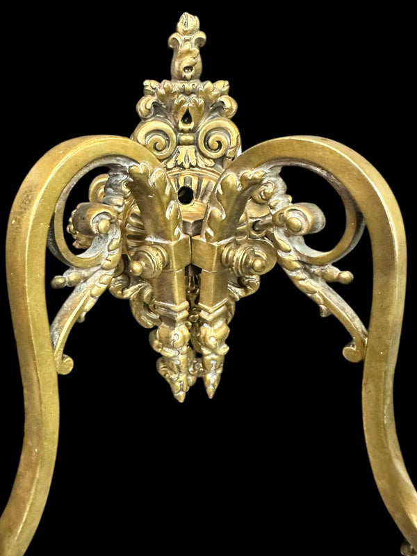 Brass Candle Wall Sconce Pair GA20094