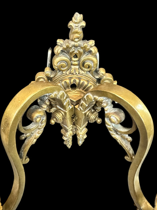 Brass Candle Wall Sconce Pair GA20094
