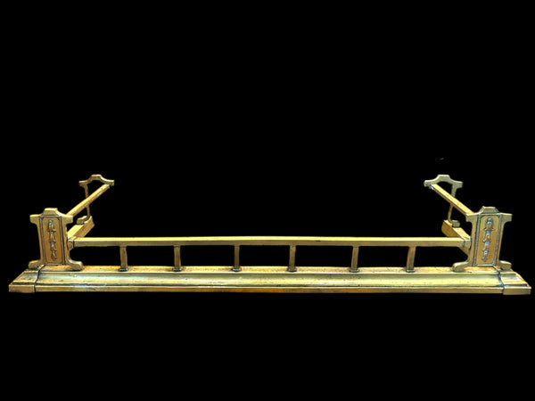 Antique Brass Fireplace Fender GA20117