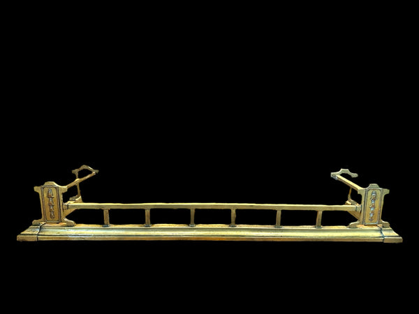 Antique Brass Fireplace Fender GA20117
