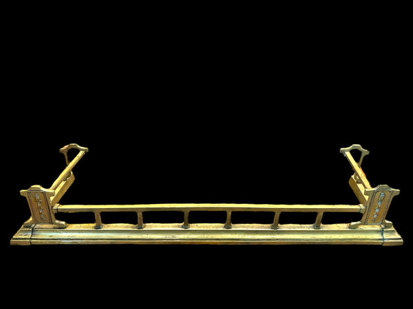 Antique Brass Fireplace Fender GA20117