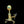 Load image into Gallery viewer, Antique Brass Andiron Pair w/ Ball Finials GA20123
