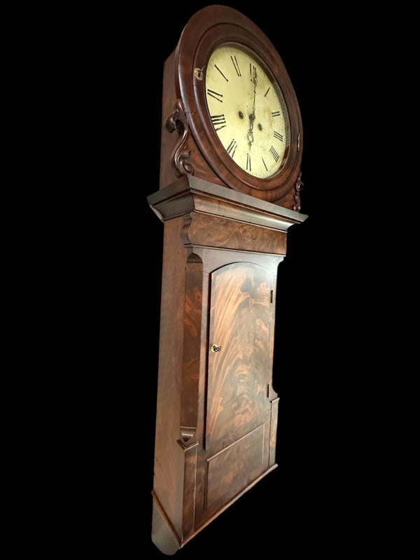 Antique Mahogany Wall/Tavern Clock Of Grand Proportions By Smith & Sons GA20149