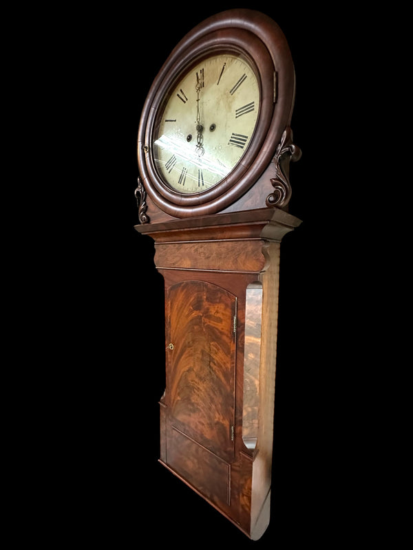 Antique Mahogany Wall/Tavern Clock Of Grand Proportions By Smith & Sons GA20149