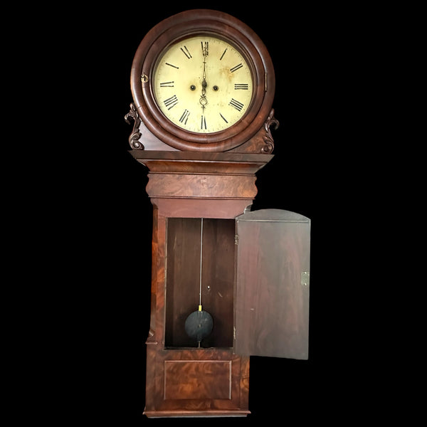 Antique Mahogany Wall/Tavern Clock Of Grand Proportions By Smith & Sons GA20149