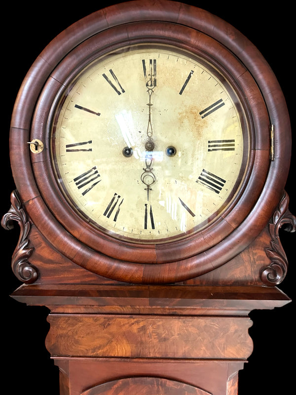 Antique Mahogany Wall/Tavern Clock Of Grand Proportions By Smith & Sons GA20149
