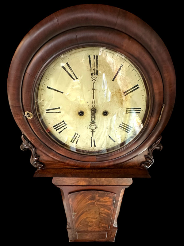 Antique Mahogany Wall/Tavern Clock Of Grand Proportions By Smith & Sons GA20149