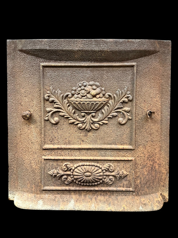 Antique Iron Fireplace Cornucopia Summer Cover GA20156