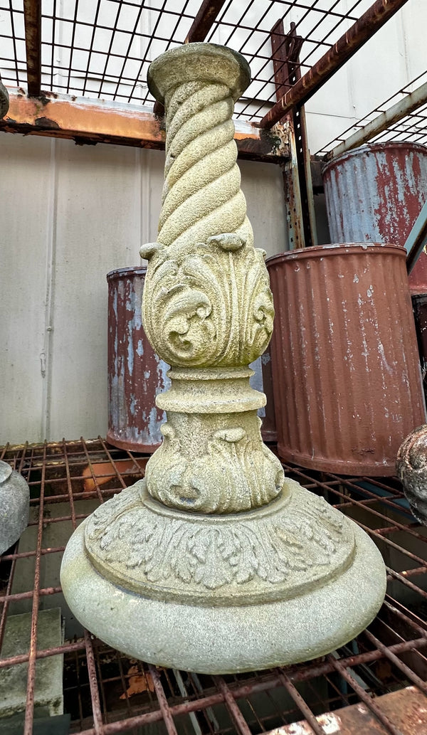 Unique Stones  Concrete Bird Bath Pedestal GA20190