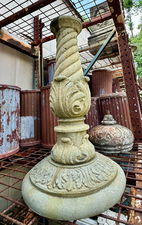 Unique Stones  Concrete Bird Bath Pedestal GA20190