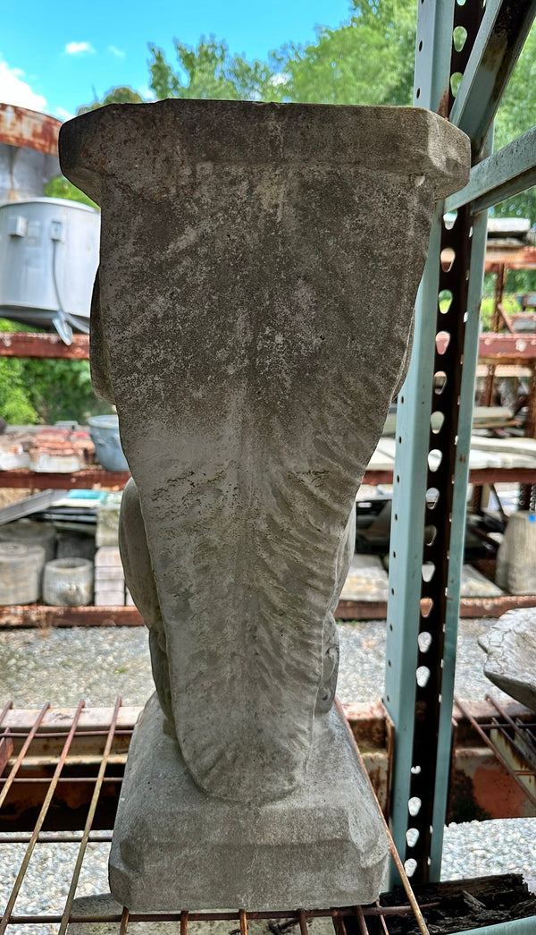 Outdoor Concrete Scrolled Pedestal Base GA20198