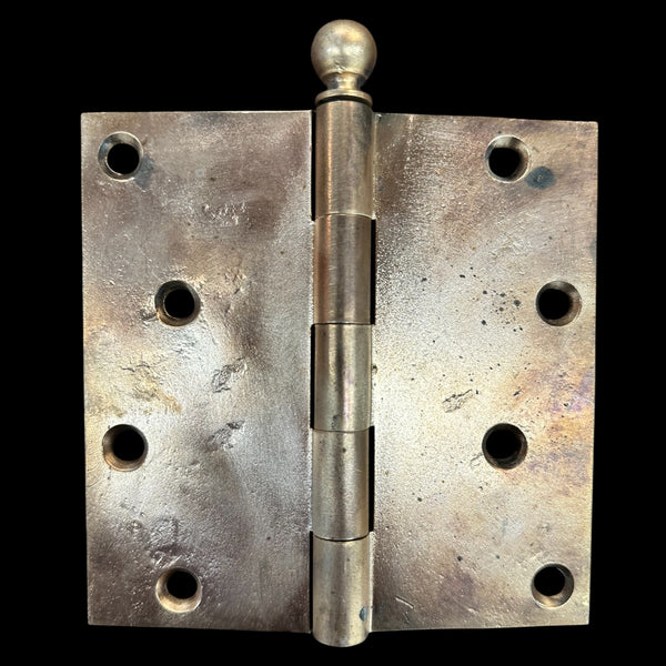 Set of 3 Y&T Red Brass Butt Hinges GA20219