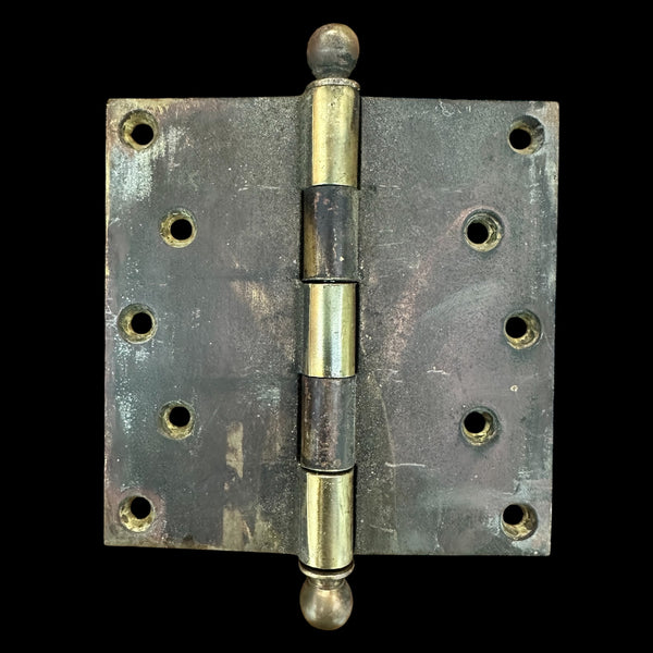 Set of 3 Brass Sargent & Co. Offset Door Hinges GA20220