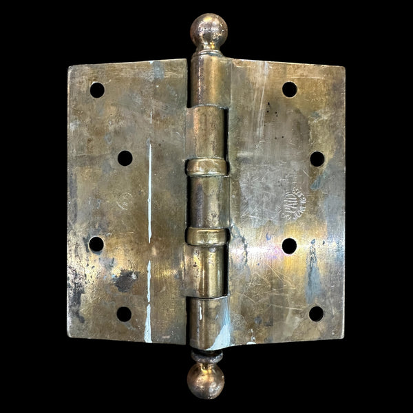 Set of 5 Pairs of Bronze Offset Door Hinges GA20221