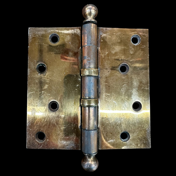 Set of 5 Pairs of Bronze Offset Door Hinges GA20221