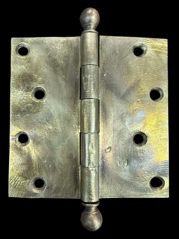 Y&T Yellow Brass Ball Tip Door Hinge Pair GA20225