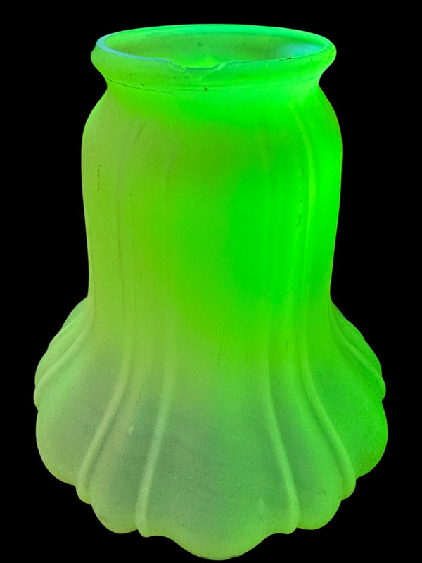 Set of 3 Uranium / Gasoline Glass Shades GA20236