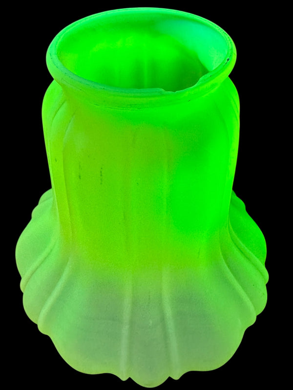 Set of 3 Uranium / Gasoline Glass Shades GA20236