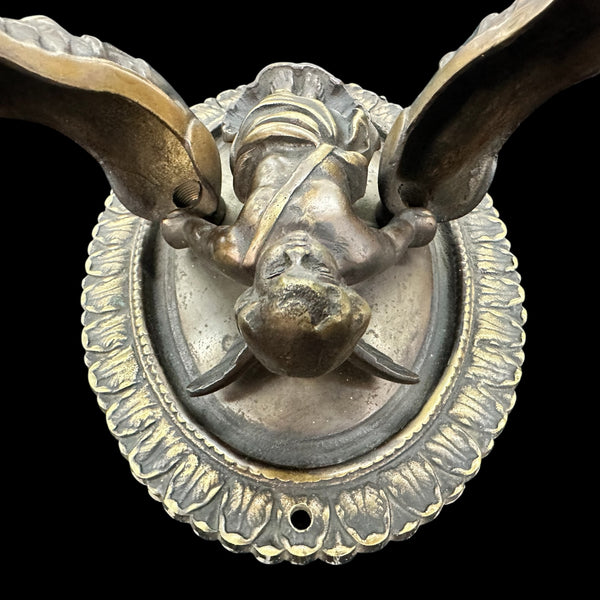 Antique Cherub Wall Sconce GA20264