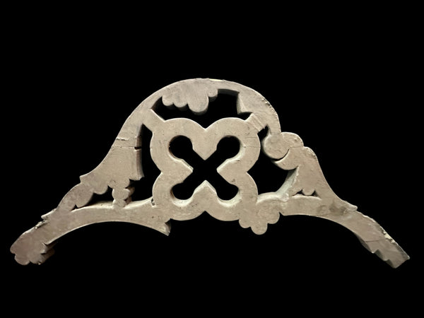 Victorian Painted Wood Fretwork Pair GA20276