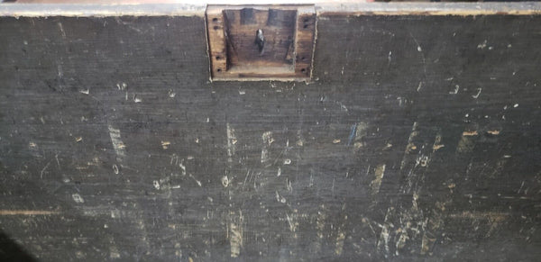Civil War Era Heart Pine Storage Chest 39 1/2" x 19 3/4" x 22" GS00905