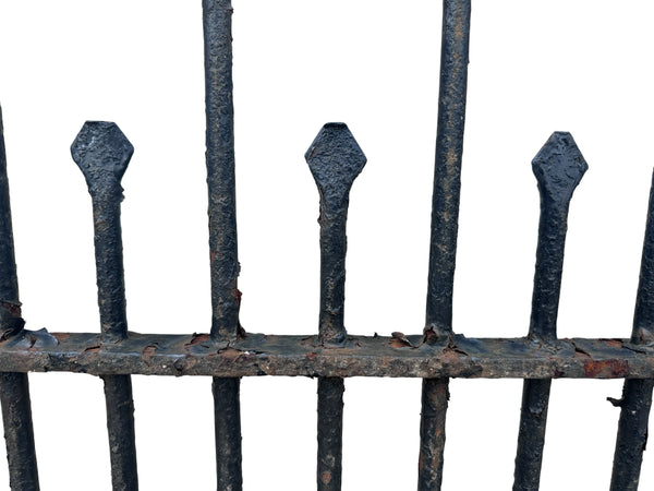 19 Ft of Wrought Iron Picket Fencing GA21064