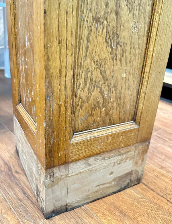 Fluted Oak Corinthian Column Pair GA20448
