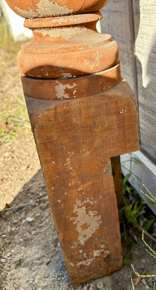 Pine Ball Top Newel Post GA20449
