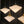 Load image into Gallery viewer, Set of 4 Restored Art Deco Brass Pendant Lights w/ Pointed Bullseye Shades GS01032
