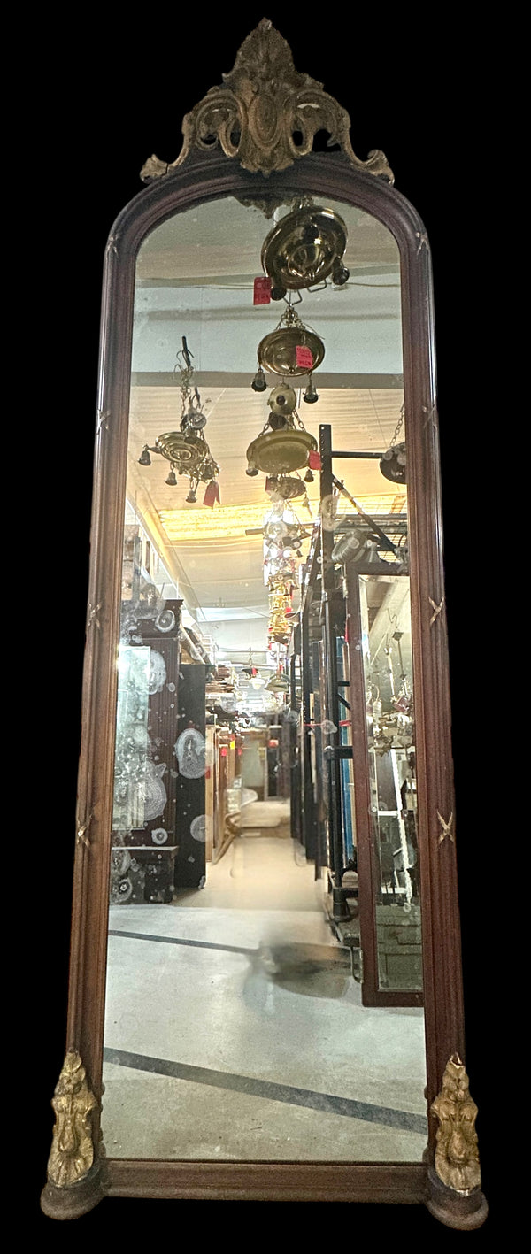 8Ft Victorian Gilt Wood Pier Mirror GA20393