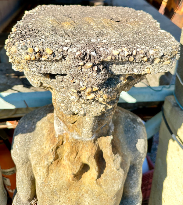 Concrete Satyr Garden Statues - 2 Available GA20446