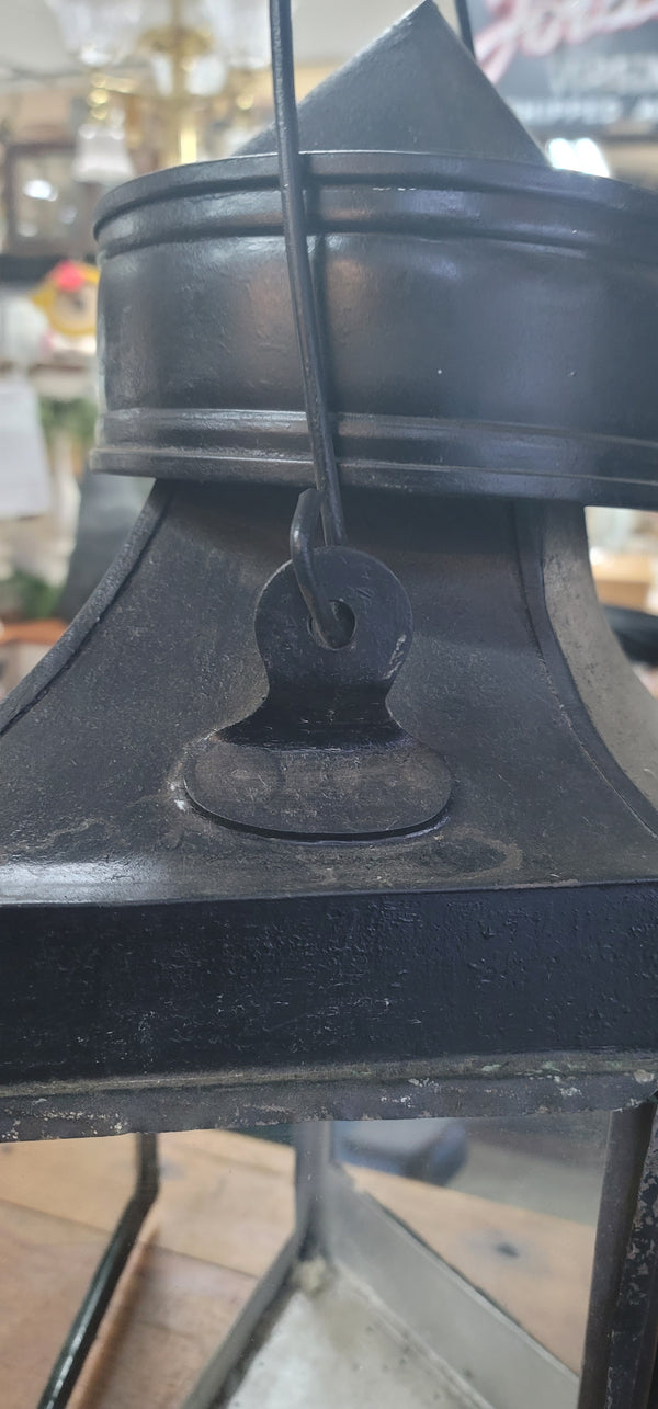 Vintage Hanging Nautical Lantern Case 22 1/2" T x 13 3/4" GS00886